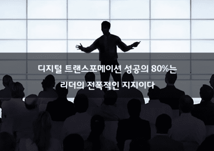 디지털 트랜스포메이션 성공의 핵심은 CEO