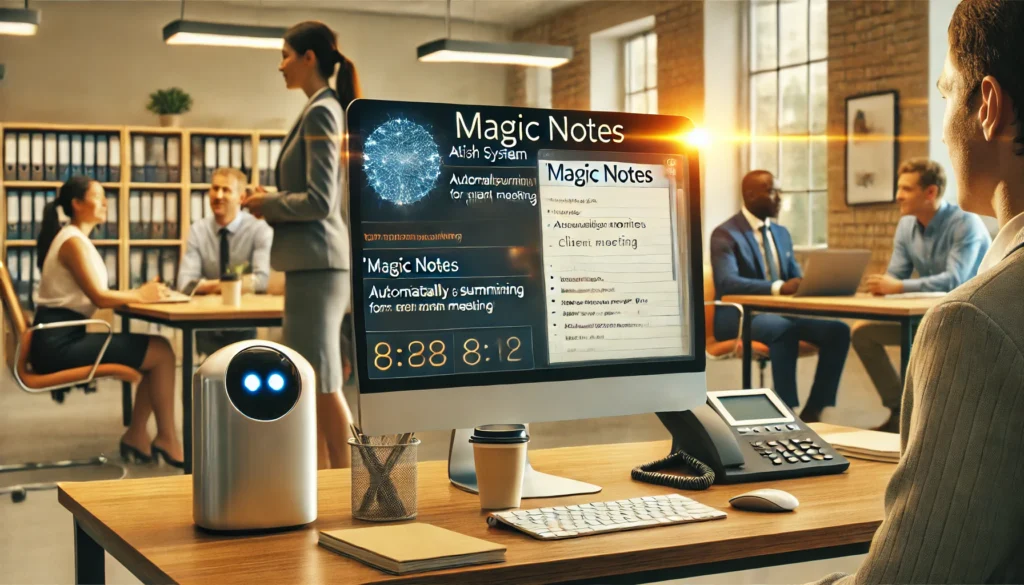 AI 시스템 Magic Notes