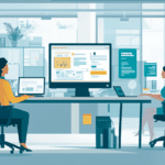 neovis A modern office with a British social worker using the 7f56bfc0 5466 4dd3 895a 126d0436fb36