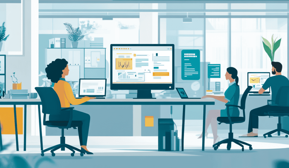 neovis A modern office with a British social worker using the 7f56bfc0 5466 4dd3 895a 126d0436fb36