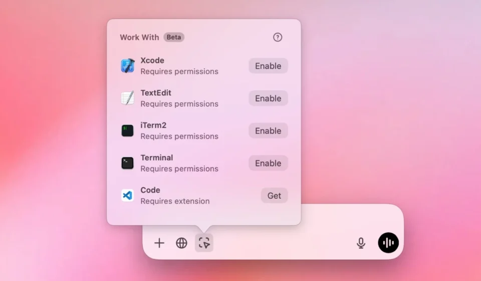 chatgpt app for mac code tools 1