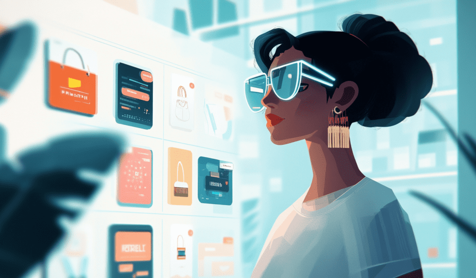 neovis A futuristic illustration of an AI powered shopping ass d9906763 f268 4897 b8eb 4891ab45dd12