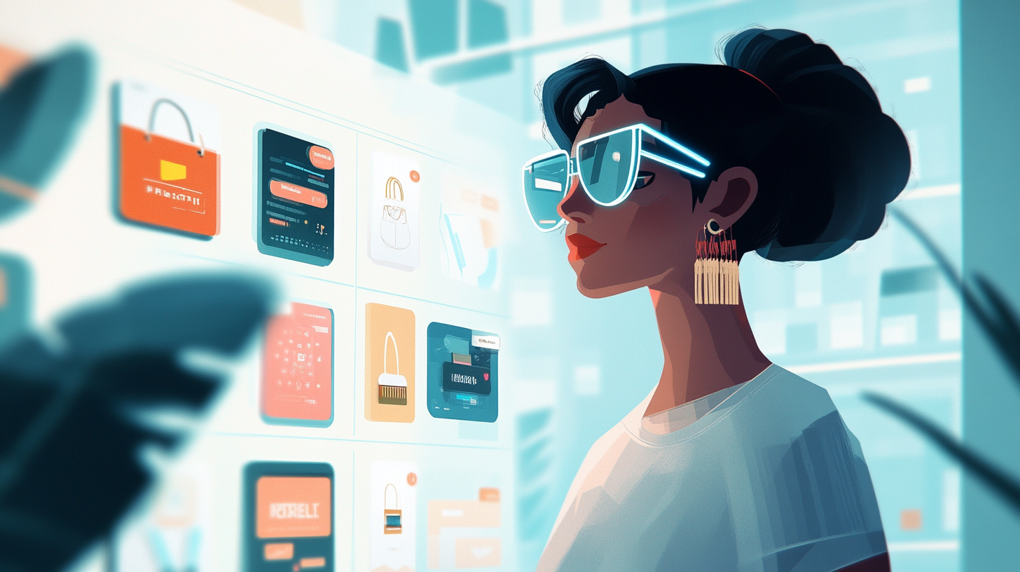 neovis A futuristic illustration of an AI powered shopping ass d9906763 f268 4897 b8eb 4891ab45dd12