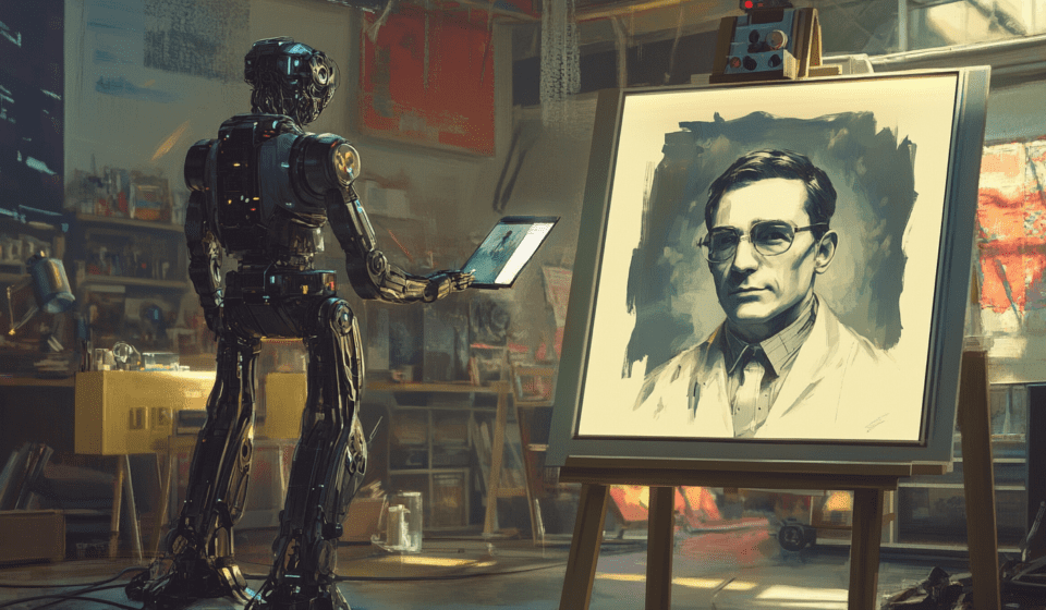 neovis An illustration of the AI powered robot artist Ai Da pa 7df12e0b e10b 477b 8ab5 94e9881f48ac