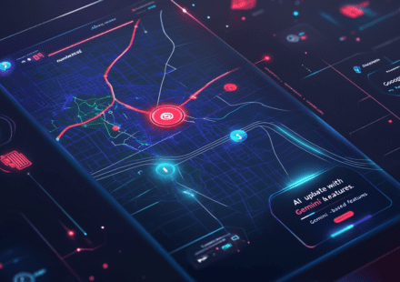 neovis Create an illustration depicting Google Maps AI update 20a1e045 1ec1 4c23 95a2 298dc7e6599a