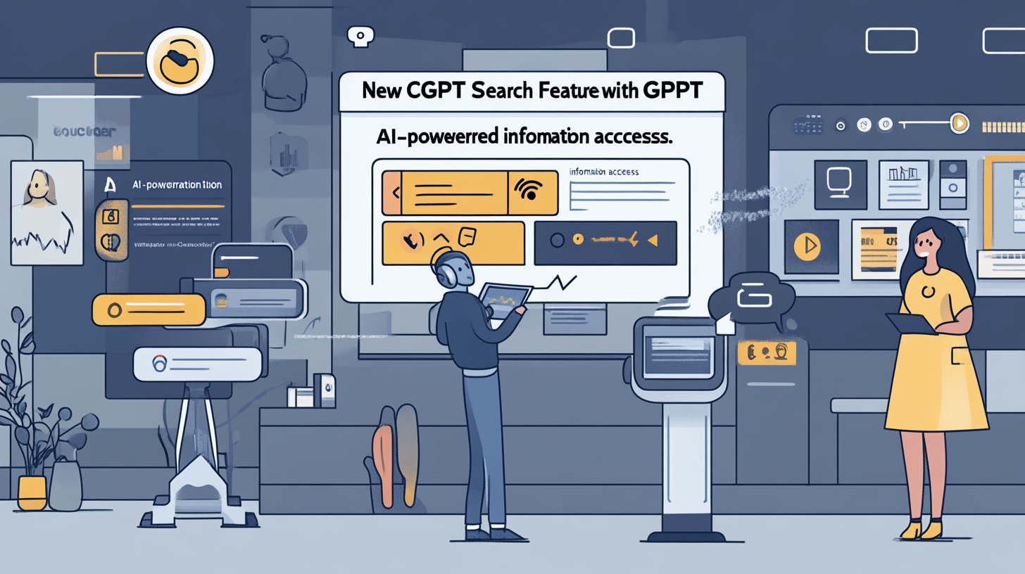 neovis Create an illustration depicting the New ChatGPT Search 207850c5 6f88 40a3 a014 72700e1bd666