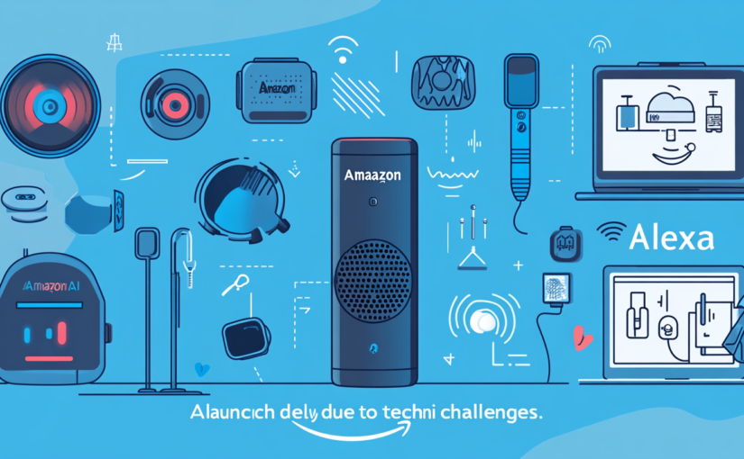 neovis Create an illustration showing Amazon AI Alexa launch d 91116c94 26c8 4e64 94e2 57cdd6bf4ac8