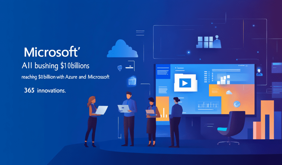neovis Create an illustration showing Microsofts AI business r 802c6274 5681 4046 8a1b 361519c9f12a