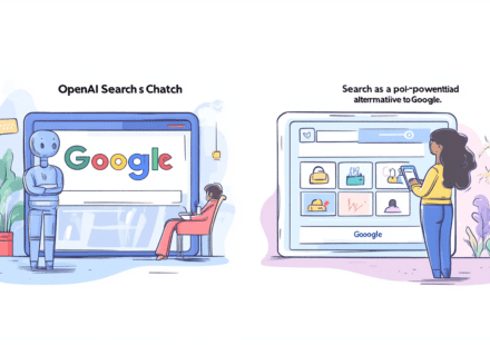 neovis Create an illustration showing OpenAIs ChatGPT Search a c8fb36c3 c8bf 4672 8886 5c7e49ef06d3