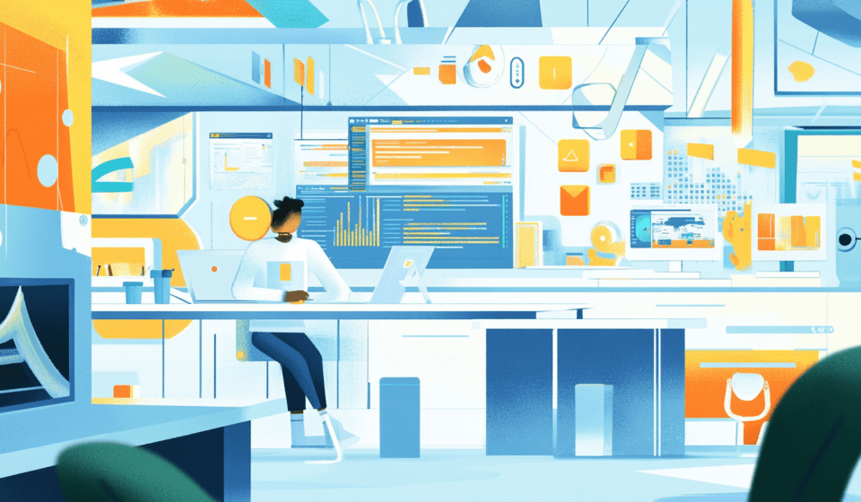 neovis Illustration of Googles AI generating code for develope 84ff5d9c 230e 4e15 8042 6144af5e85c6