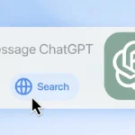 ChatGPT search chrome extension