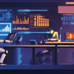 neovis futuristic office landscape AI robots collaborating wit a432f4f6 c02e 4e5e 94ae 1cddaa0d6e8d