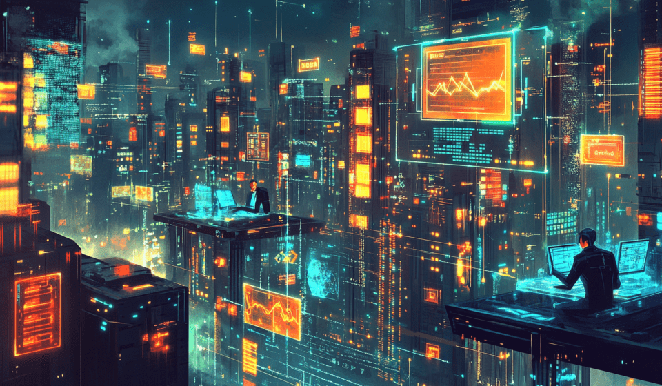 neovis a futuristic cityscape filled with glowing servers and b72eb838 6337 406a 8663 dfbd8ba94690