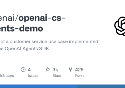 openai cs agents demo