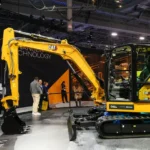caterpillar cat excavator at ces